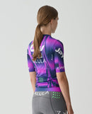 MAAP 車衣 GREEN EDGE PRO AIR Jersey Aurora Midnight 車隊版 短袖 女款 紫