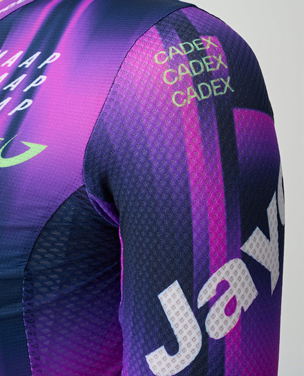 MAAP 車衣 GREEN EDGE PRO AIR Jersey Aurora Midnight 車隊版 短袖 女款 紫