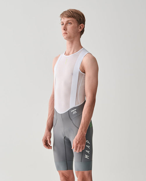 MAAP 車褲 GREEN EDGE Team bib EVO Shadow White 車隊版 男款 灰