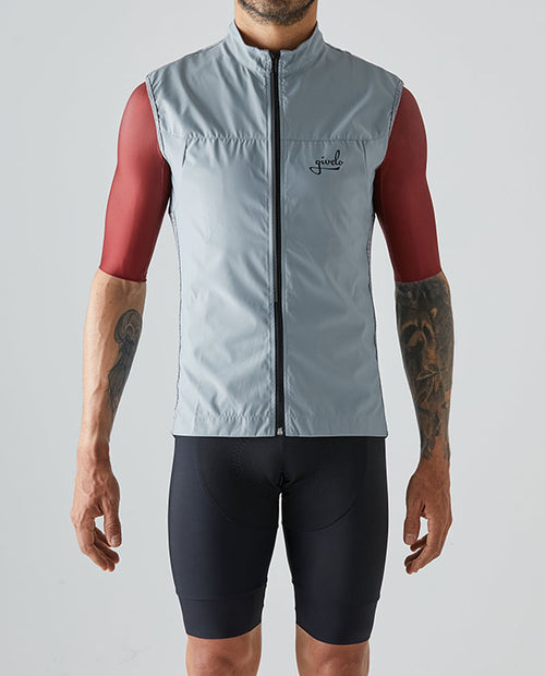 Givelo 防潑水背心Giler Wind Quickfree Light Grey 淺灰
