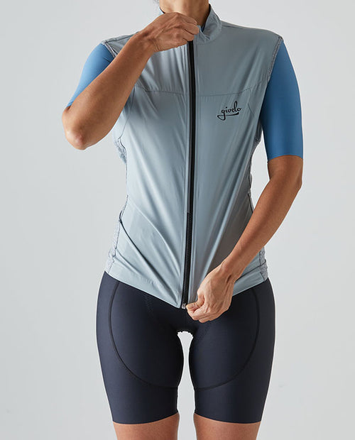 Givelo 防潑水背心Giler Wind Quickfree Light Grey 淺灰