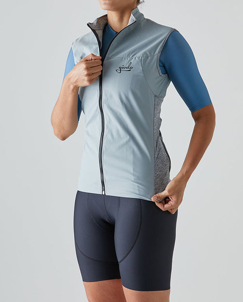 Givelo 防潑水背心Giler Wind Quickfree Light Grey 淺灰