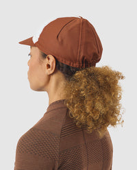 Café du Cycliste 小帽 Gapette cap Cashew White 棕白