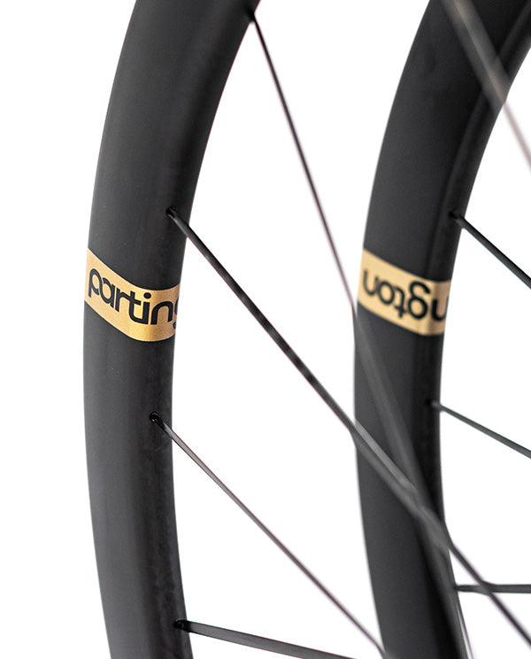 Partington 1160g 超輕碳纖碟煞輪組 39/44 金標