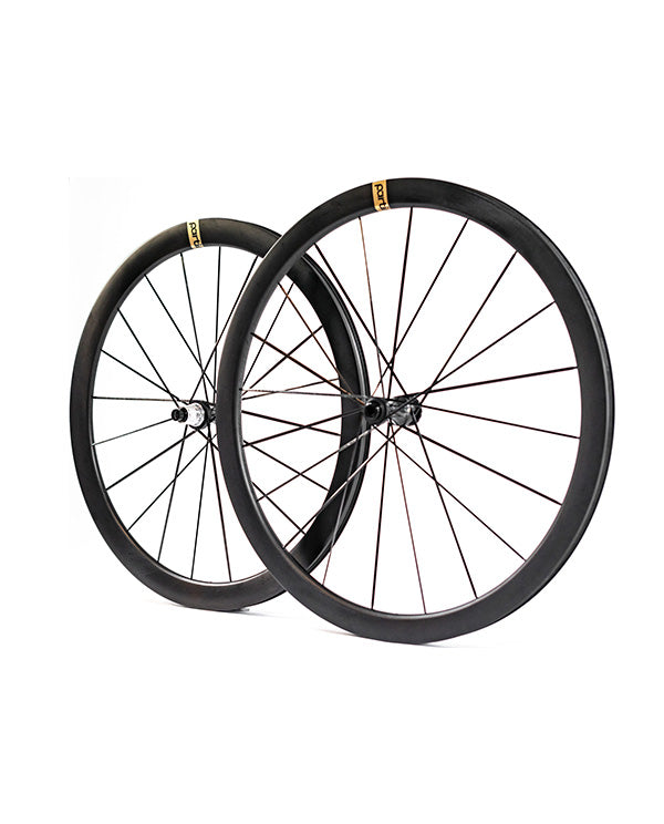 Partington 1160g 超輕碳纖碟煞輪組 39/44 金標