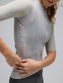 Givelo 車衣 Modern Classic Unisex Graphene Jersey Fossil 男女共版 金屬白