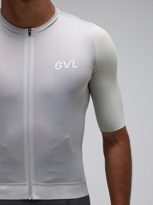 Givelo 車衣 Modern Classic Unisex Graphene Jersey Fossil 男女共版 金屬白