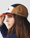 CDC 小帽Gravel Cap NavyWhiteBeige 藍白棕