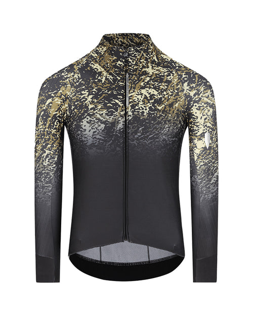Q36.5 車衣Gregarius Hybrid Alpi Camo Long Sleeve Jersey Black 長袖 男款 黑