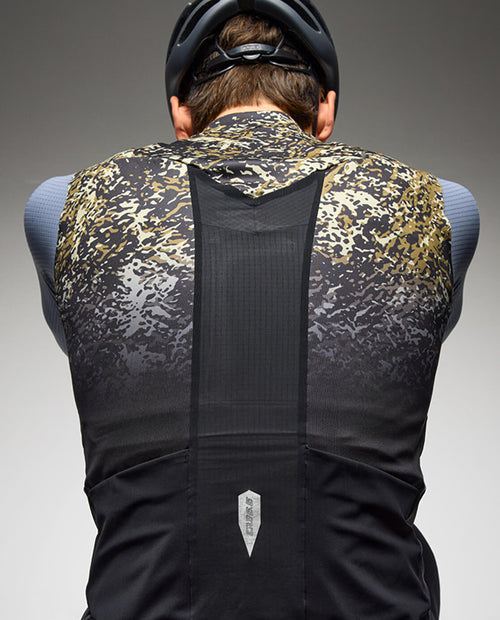 Q36.5 背心 Gregarius Hybrid Alpi Camo Vest Black 男款 黑