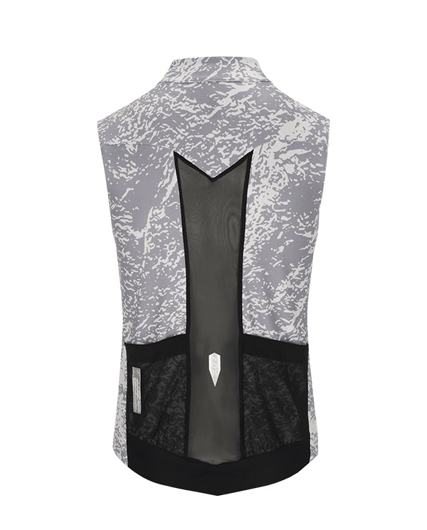 Q36.5 背心 Gregarius Hybrid Alpi Camo Vest Grisaille Blue 男款 灰藍