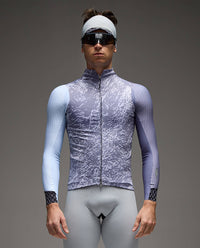 Q36.5 背心 Gregarius Hybrid Alpi Camo Vest Grisaille Blue 男款 灰藍