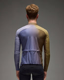 Q36.5 車衣 Gregarius Hybrid Big Fade Long Sleeve Jersey Drab Green 長袖 男款 灰綠