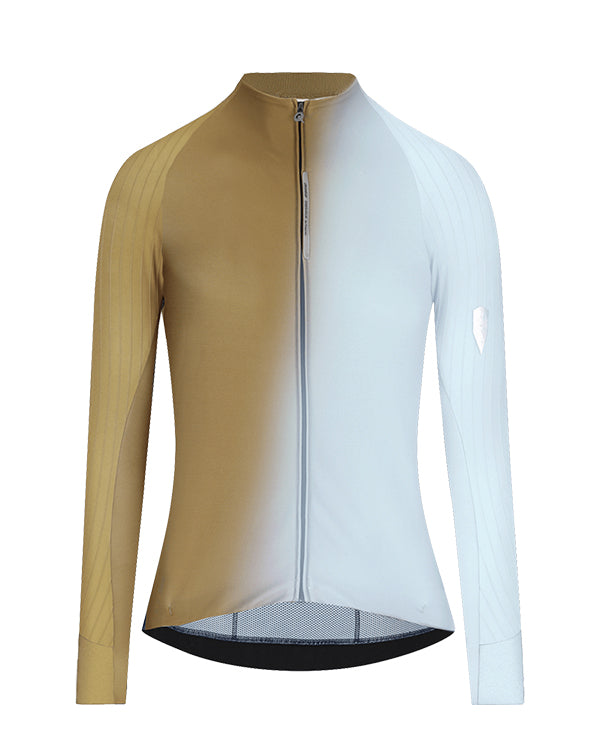 Q36.5 車衣 Gregarius Hybrid Big Fade Long Sleeve Jersey Drab Green 長袖 女款 灰綠