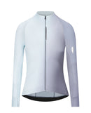 Q36.5 車衣 Gregarius Hybrid Big Fade Long Sleeve Jersey Grisaille Blue 長袖 女款 灰紫