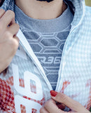 Q36.5 車衣Gregarius Hybrid Fresco Long Sleeve Jersey 女款 潑墨紅