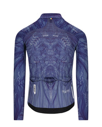 Q36.5 薄長袖車衣Gregarius Hybrid Light Aeroflow LS Jersey Navy Blue 男款 藍