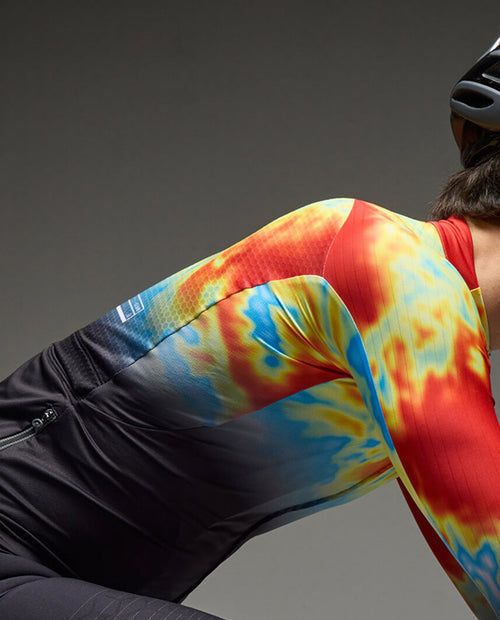 Q36.5 車衣Gregarius Hybrid Light Veloce Club LS Jersey Black 男款 黑