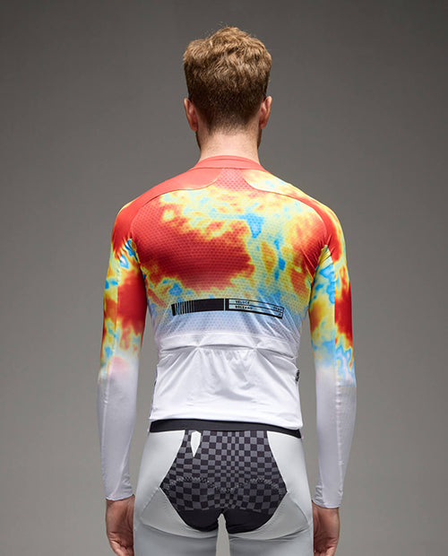 Q36.5 車衣Gregarius Hybrid Light Veloce Club LS Jersey White 男款 白