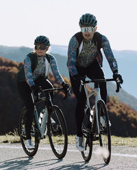 Q36.5 車衣Gregarius Hybrid Thermomap LS Jersey Thermo Green 長袖 男款 藍綠