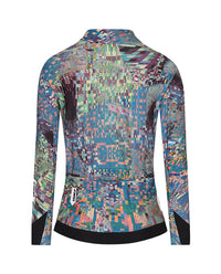 Q36.5 車衣Gregarius Hybrid Thermomap LS Jersey Thermo Green 長袖 女款 藍綠