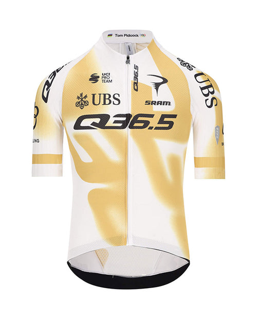 Q36.5 車衣Gregarius Q36.5 Pro Team Off-Road Jersey 2025 男款 白金