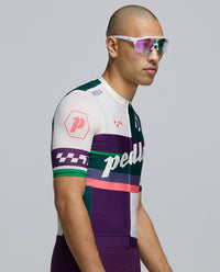 Pedla 車衣 Heritage Classic Jersey Multi 男款 白藍綠