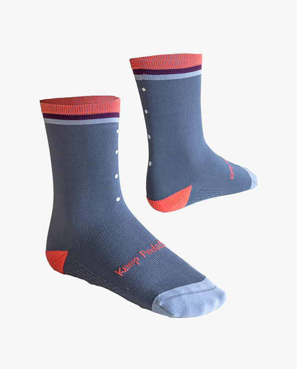 Pedla 車襪 Lightweight Socks Heritage Sport Dusk 運動復古藍