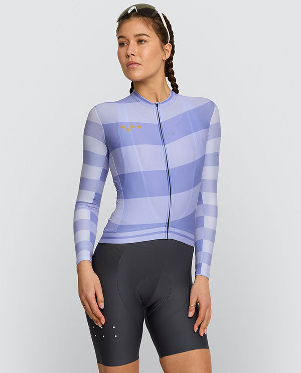 Pedla 車衣Heritage Classic LS Jersey Periwinkle 女款 紫