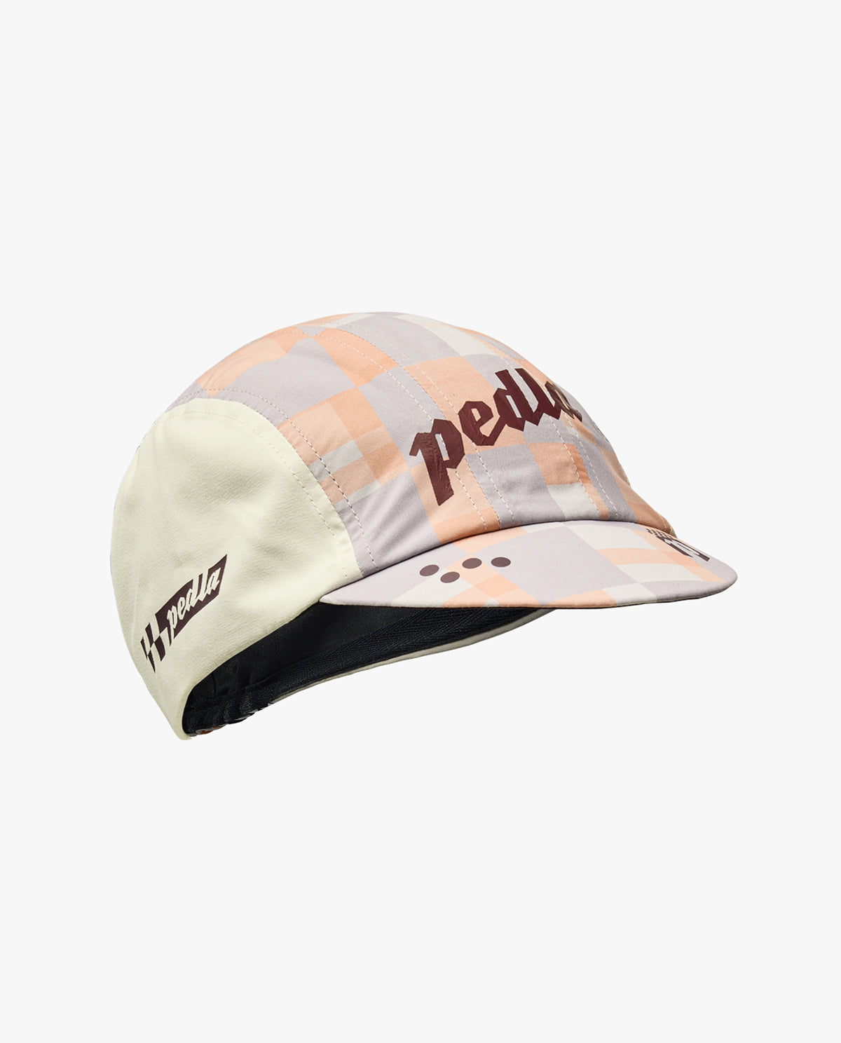 Pedla 小帽 Heritage Cap Checkers Amber 橘灰格