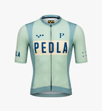 Pedla 車衣 Heritage Classic Jersey Vintage Mist 男款 復古薄荷綠