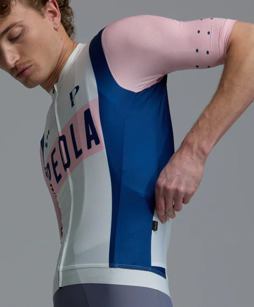 Pedla 車衣 Heritage Classic Jersey Vintage White 男款 復古粉白