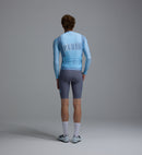 Pedla 薄長袖車衣 Heritage Classic LS Jersey Vintage Pastel Blue 男款 復古粉藍