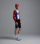 Pedla 薄長袖車衣 Heritage Classic LS Jersey Vintage Red 男款 復古紅白