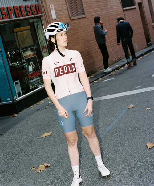 Pedla 車衣 Heritage Classic Jersey Vintage Pink 女款 復古粉