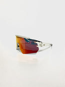 BLOOVS GALIBIER Matt Crystal Red Polarized 透明霧框紅鏡片