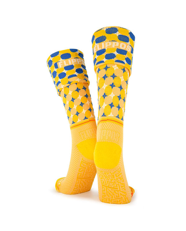 FLIPPOS壓力襪-Out of this world 黃色世界