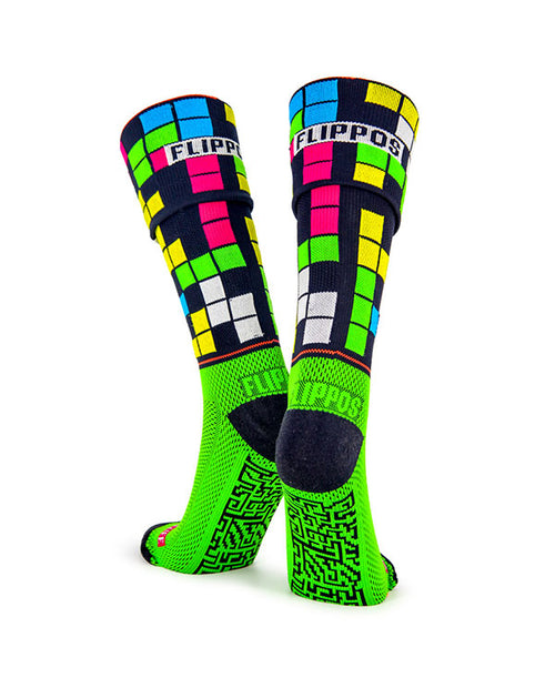 FLIPPOS壓力襪-Time Out 俄羅斯方塊