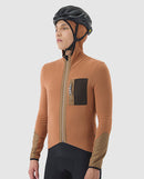 Café du Cycliste 車衣Audax Ingrid LS Jersey V2 Cashew 長袖 男款 腰果棕