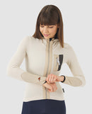 Café du Cycliste 車衣Audax Ingrid LS Jersey V2 PearlGrey 長袖 女款 米