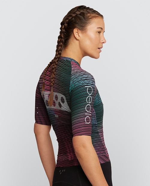 Pedla 車衣Pro Pursuit 2.0 Jersey Interweave Pine 女款 粉綠