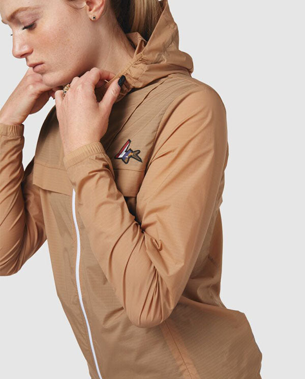 Café du Cycliste 防風外套 Irisia Windproof Jacket Beige 女款 米色