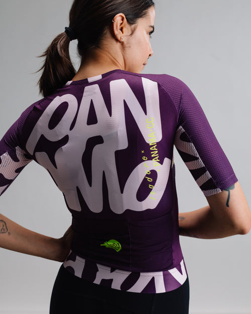 Isadore 車衣 PANAMA x Isadore Tempo Line Jersey 女款 紫