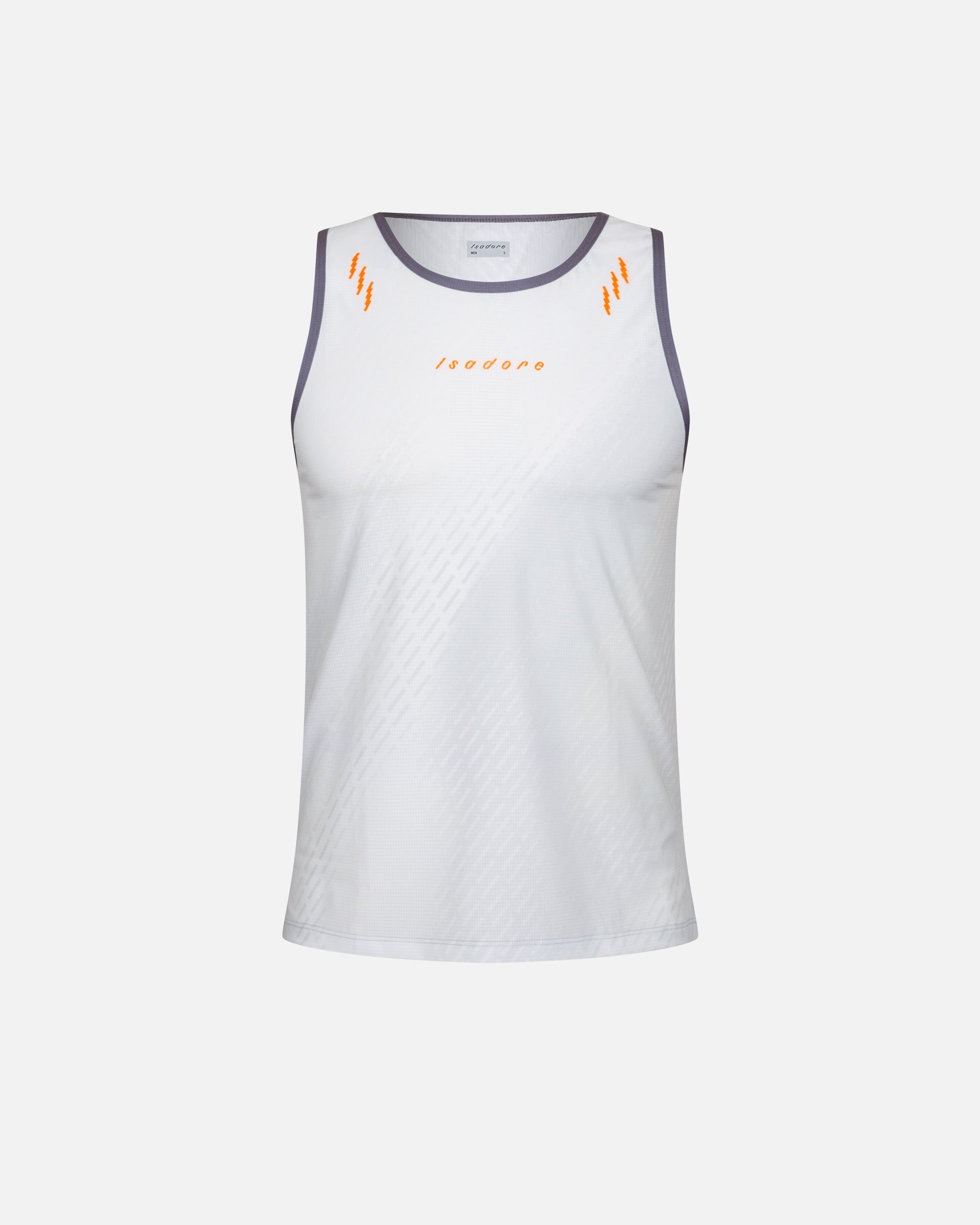 Isadore 無袖跑衣 Run Tank Top Cloud 男款 白