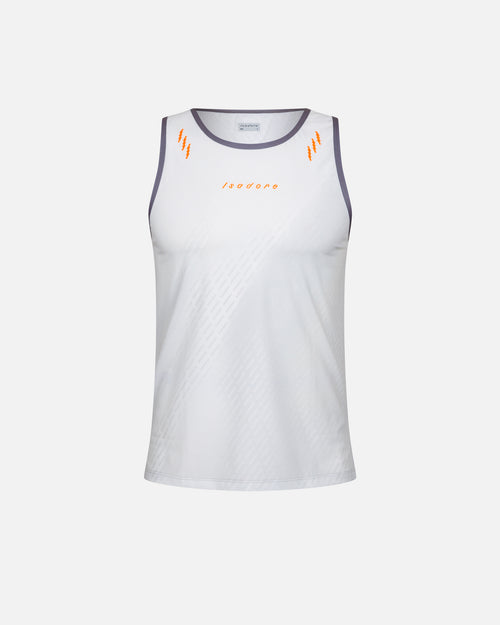 Isadore 無袖跑衣 Run Tank Top Cloud 男款 白