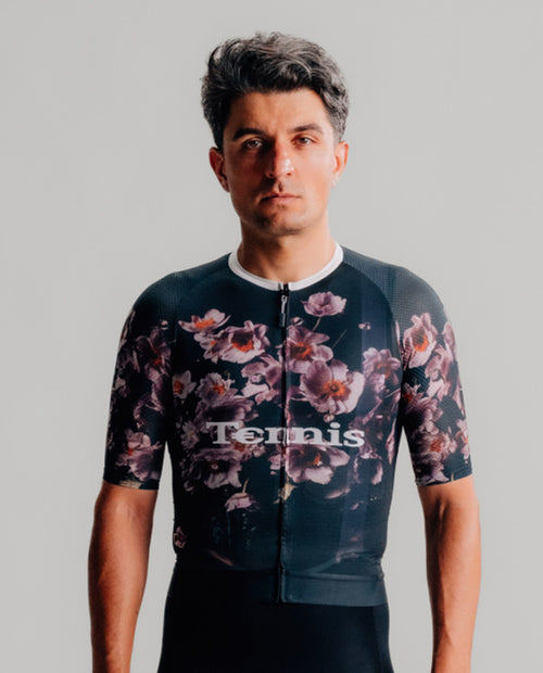 Isadore 車衣 Tennis Custom Tempoline Jersey SS25 男款 黑