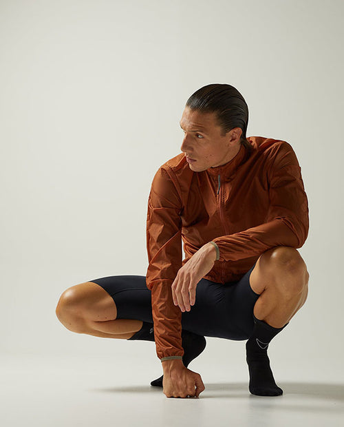 Givelo 防風外套 C.D.A. Jacket Sienna 磚瓦紅