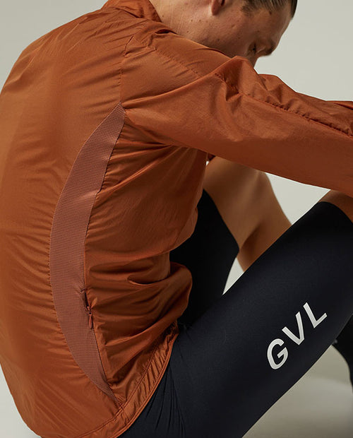 Givelo 防風外套 C.D.A. Jacket Sienna 磚瓦紅