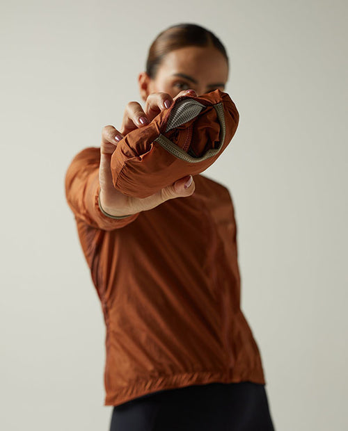 Givelo 防風外套 C.D.A. Jacket Sienna 磚瓦紅