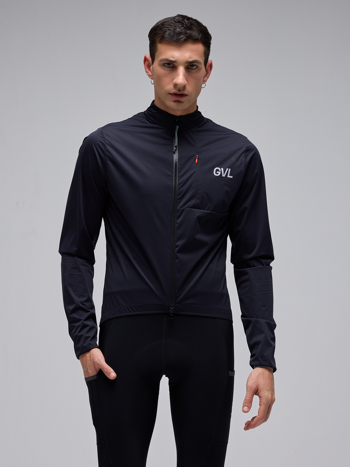 Givelo 超輕量防水外套 C.D.A Waterproof Jaclet Electric Black 男女共版 黑